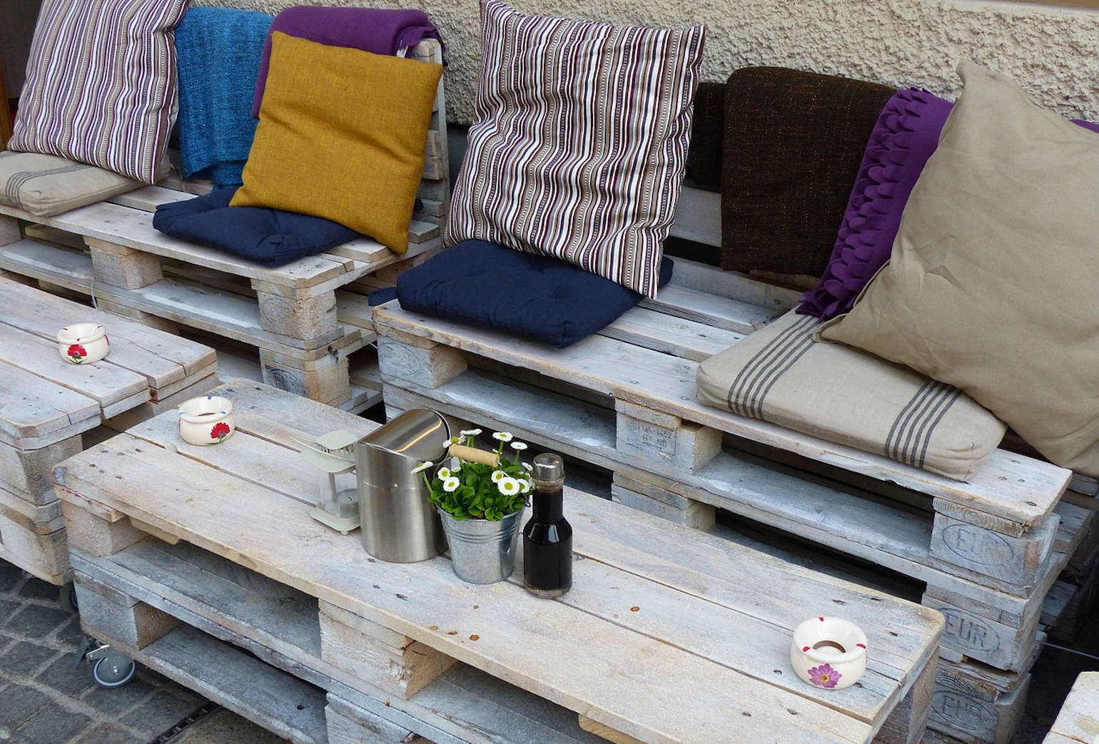 Loungemeubels van pallets