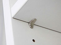 Inlegplanken met extra haken en gatenpatroon