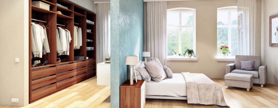 Kledingkast ontwerpen: inbouwkast op maat voor de slaapkamer
