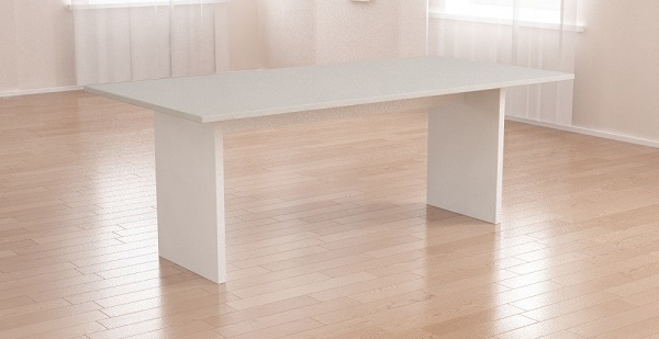 Tisch Julia nach Maß in Merano Braun und Buche Schoko